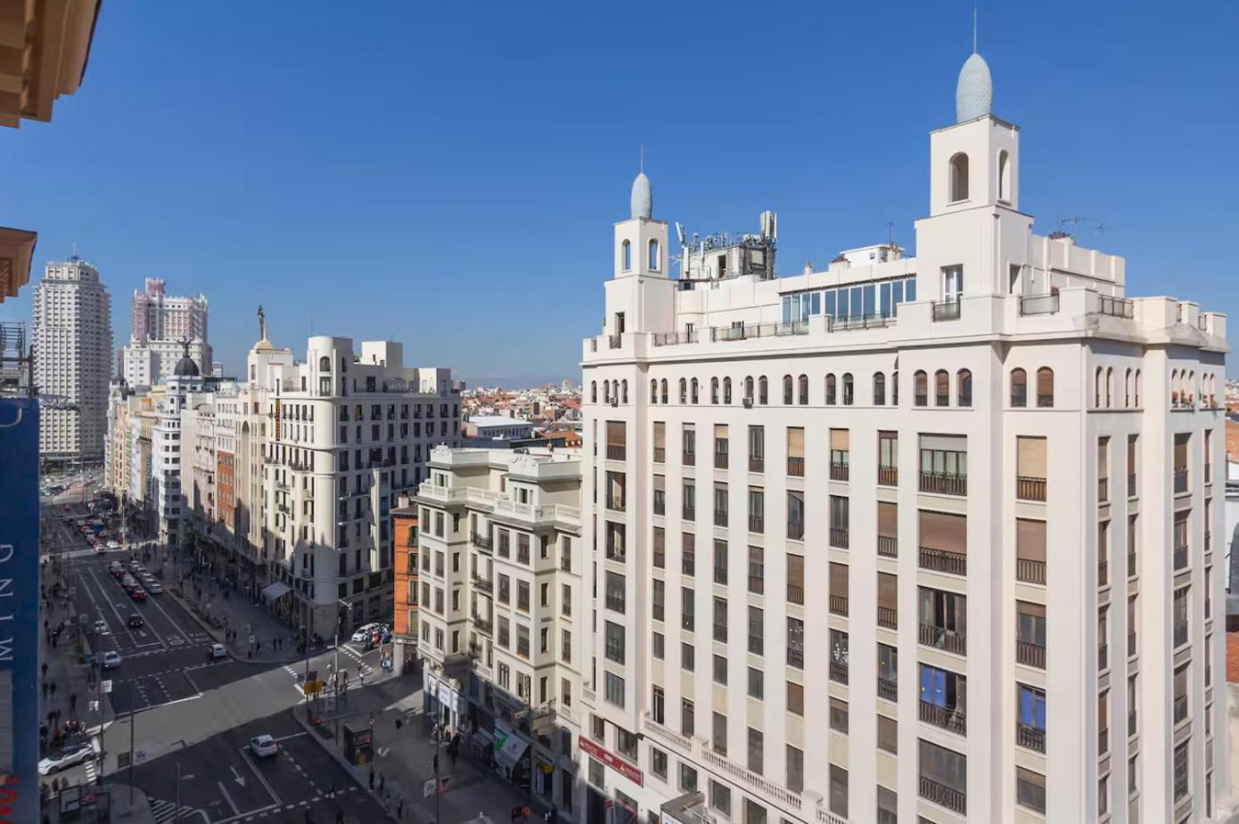 Central Gran Via Madrid Eksteriør bilde